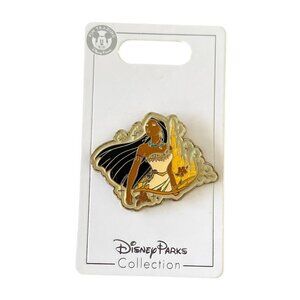 Disney Parks Pocahontas Sparkle Glitter Castle Pin